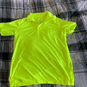 Nike, neon polo, size M
